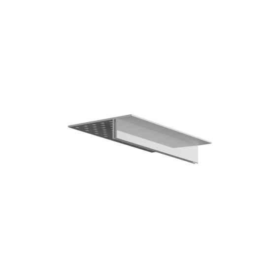 Lüftungsprofil, Basis 80 x 16,5 mm